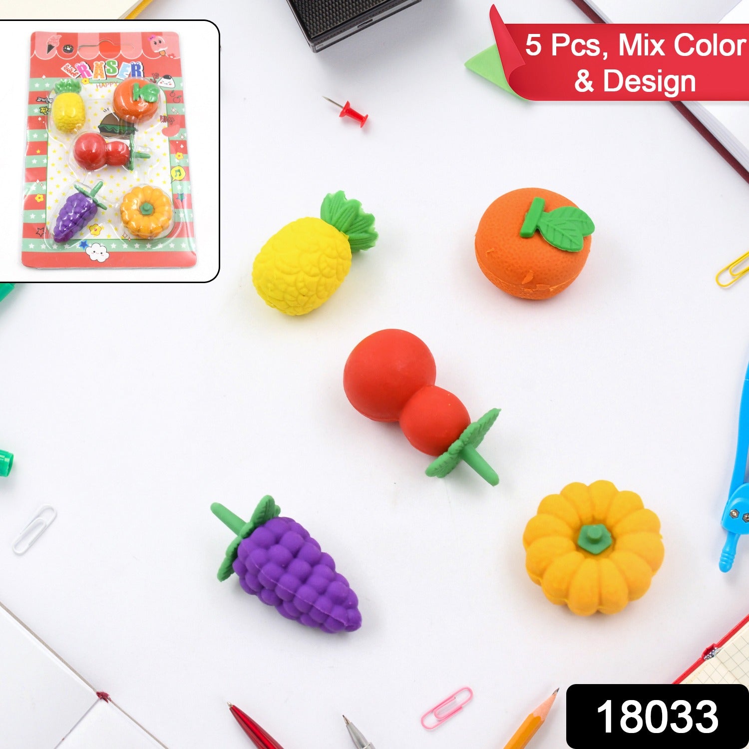 3D Mix Design Fancy & Stylish Colorful Erasers, Mini Eraser Creative Cute Novelty Eraser for Children Different Designs Eraser Set for Return Gift, Birthday Party, School Prize (1 Set) 3D Mix Design Fancy & Stylish Colorful Erasers, Mini Eraser Creative Cute Novelty Eraser for Children Different Designs Eraser Set for Return Gift, Birthday Party, School Prize (1 Set)